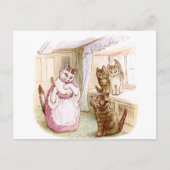 Beatrix Potter, Kinderboeken, Kittens Briefkaart (Voorkant)