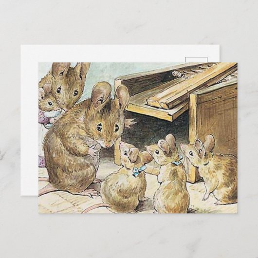 Beatrix Potter Kinderverhaalboeken Briefkaart (Voorkant / Achterkant)