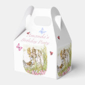Beatrix Potter Kittens Birthday Party Bedankdoosjes (Voorkant Zijde)
