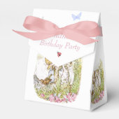 Beatrix Potter Kittens Birthday Party Favor Box Bedankdoosjes (Voorkant Zijde)
