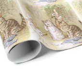 Beatrix Potter Kittens inpakpapier (Rol Hoek)