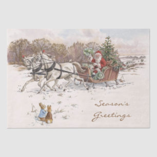 Beatrix Potter Konijn en Kerstmis Tissuepapier