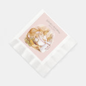 Beatrix Potter Konijnen Bessen en Crème Verjaardag Servet (Hoek)