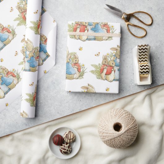 Beatrix Potter Konijntje Konijn Geslacht Neutrale Cadeaupapier (Crafts)