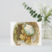 Beatrix Potter - konijntjes in de winter Briefkaart (Staand voorkant)