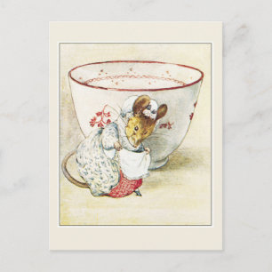 Beatrix Potter, Lady Mouse, Teacup Briefkaart