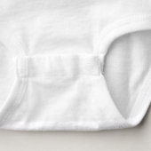 Beatrix Potter Letter D Toddler & Baby Name Shirt (Detail - onderkant (in wit))