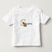 Beatrix Potter Letter S Toddler of Baby Name Shirt (Voorkant)
