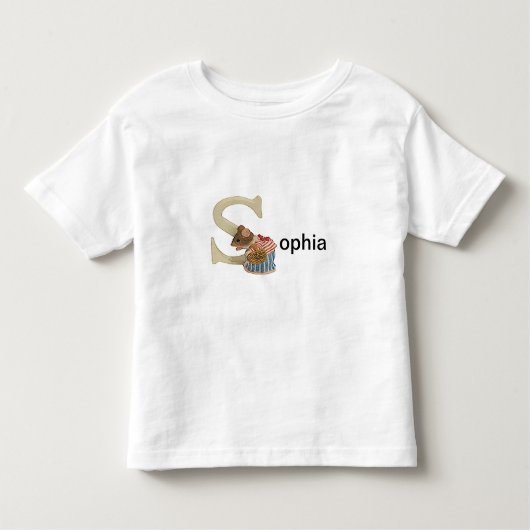 Beatrix Potter Letter S Toddler of Baby Name Shirt (Voorkant)
