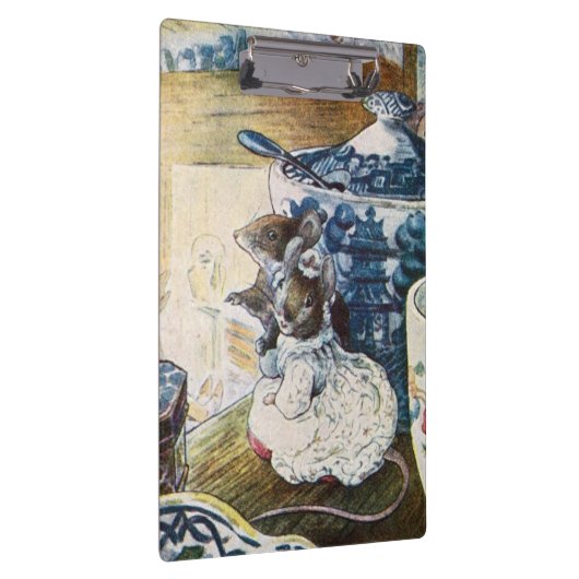  Beatrix Potter Mice Tailor van Gloucester Klembord (Rechts)