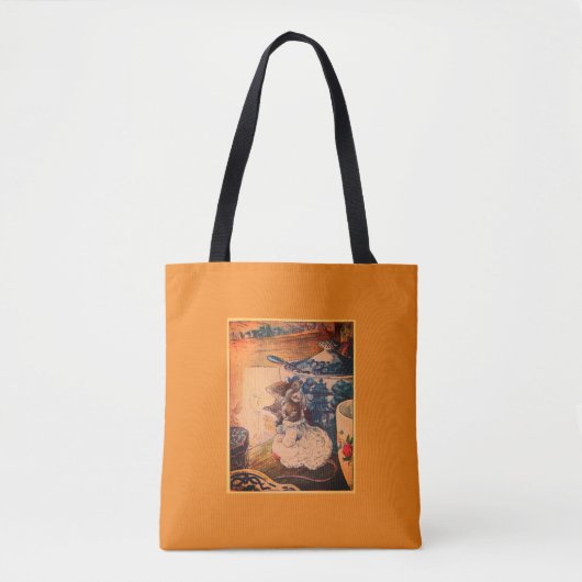  Beatrix Potter Mice Tailor van Gloucester Tote Bag (Voorkant)