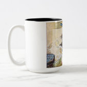 Beatrix Potter Mice Tailor van Gloucester Tweekleurige Koffiemok (Links)