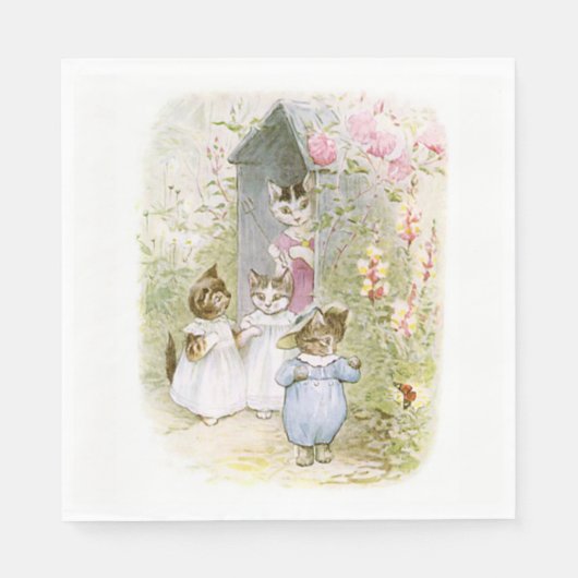 Beatrix Potter, Mittens Kitten Servet (Voorkant)
