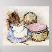 Beatrix Potter Moeder en Baby Muizen Poster (Voorkant)