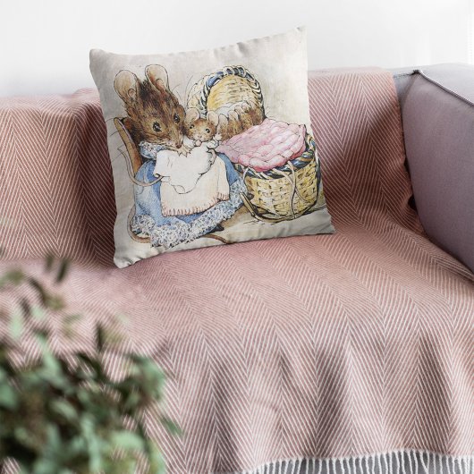 Beatrix Potter Moederdag, Baby shower Pillow Kussen