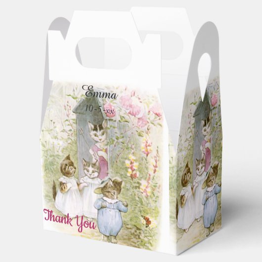 Beatrix Potter, Mrs Tabitha Twitchit, Tom Kitten Bedankdoosjes (Geopend)