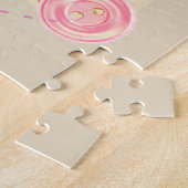 Beatrix potter muis schattig  naaien roze legpuzzel (Zijkant)