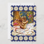 Beatrix potter muis schattige  naai kaart (Voorkant)