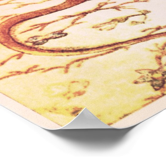 Beatrix potter muis schattige naai poster (Hoek)