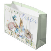 Beatrix Potter Peter de Konijn Pasen Gift Bag Groot Cadeauzakje (Achterkant Gekanteld)