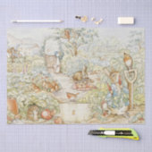 Beatrix Potter Peter de Konijn Vrienden in Tuin Tissuepapier (Craft)