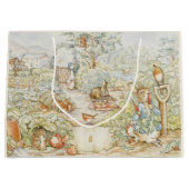 Beatrix Potter Peter en vrienden in de tuin Groot Cadeauzakje (Voorkant)