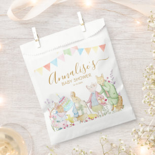 Beatrix Potter Peter het Konijn Baby shower Bedankzakje