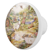 Beatrix Potter Peter het Konijn en Vrienden Keramische Knop (Rechts)