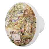 Beatrix Potter Peter het Konijn en Vrienden Keramische Knop (Rechts)