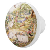 Beatrix Potter Peter het Konijn en Vrienden Keramische Knop (Rechts)
