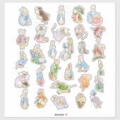 Beatrix Potter Peter Konijn en Vrienden Sticker (Vel)