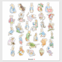 Beatrix Potter Peter Konijn en Vrienden Sticker