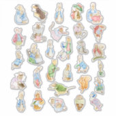 Beatrix Potter Peter Konijn en Vrienden Sticker (Voorkant)