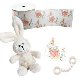 Beatrix Potter Peter Rabbit Baby Waterverf Satijnen Lint