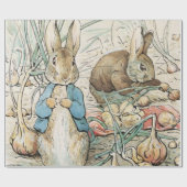 Beatrix Potter Peter Rabbit en Benjamin Bunny Cadeaupapier (Vlak)