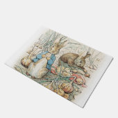 Beatrix Potter Peter Rabbit en Benjamin Bunny Deurmat (Schuin)