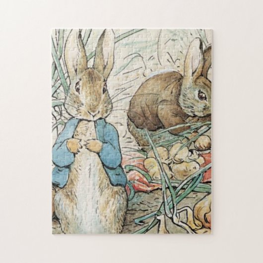 Beatrix Potter Peter Rabbit en Benjamin Bunny Legpuzzel (Verticaal)