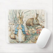 Beatrix Potter Peter Rabbit en Benjamin Bunny Muismat (Met muis)