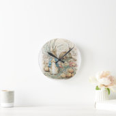 Beatrix Potter Peter Rabbit en Benjamin Bunny Ronde Klok (Huis)