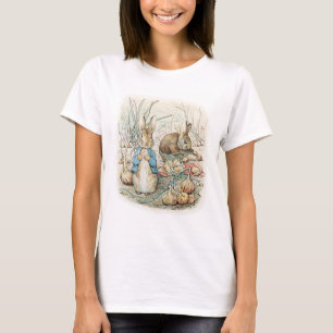 Beatrix Potter Peter Rabbit en Benjamin Bunny T-shirt