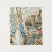 Beatrix Potter Peter Rabbit en Benjamin Bunny Wandkleed (Voorkant)