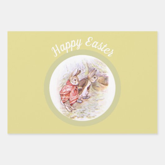 Beatrix Potter Peter Rabbit Inpakpapier Vel (Voorkant 2)