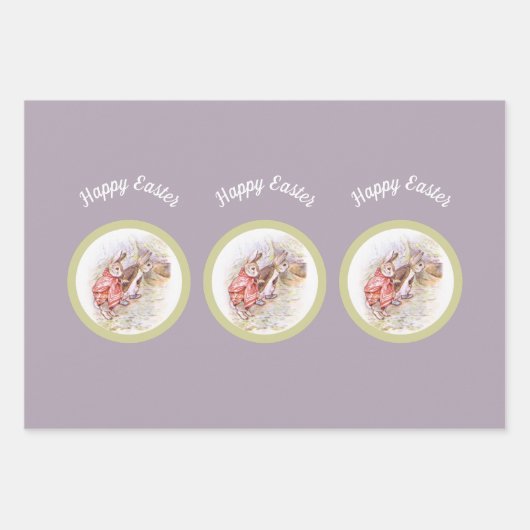 Beatrix Potter Peter Rabbit Inpakpapier Vel (Voorkant)
