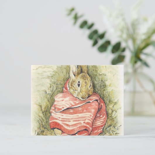 Beatrix Potter Rabbit Briefkaart (Staand voorkant)