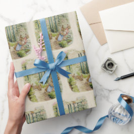 Beatrix Potter Schattig Konijntje Cadeaupapier
