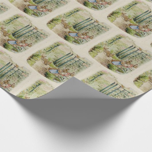 Beatrix Potter Schattig Konijntje Cadeaupapier (Hoek)