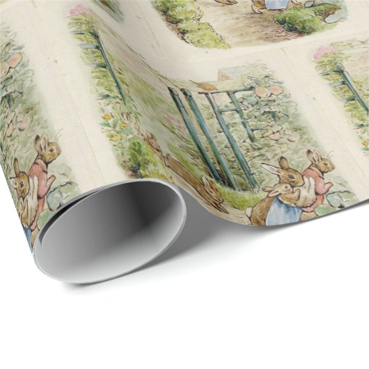 Beatrix Potter Schattig Konijntje Cadeaupapier (Rol Hoek)