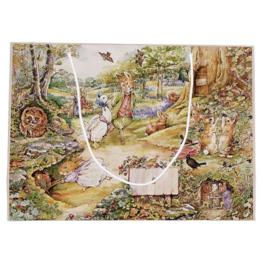 Beatrix Potter Schattige Peter en Vrienden Groot Cadeauzakje (Achterkant)