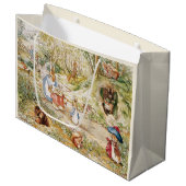 Beatrix Potter Schattige Peter en Vrienden Groot Cadeauzakje (Voorkant Gekanteld)
