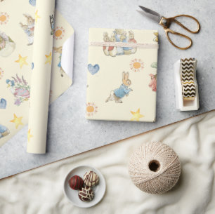 Beatrix Potter Schattigee Peter de Konijn en Vrien Cadeaupapier